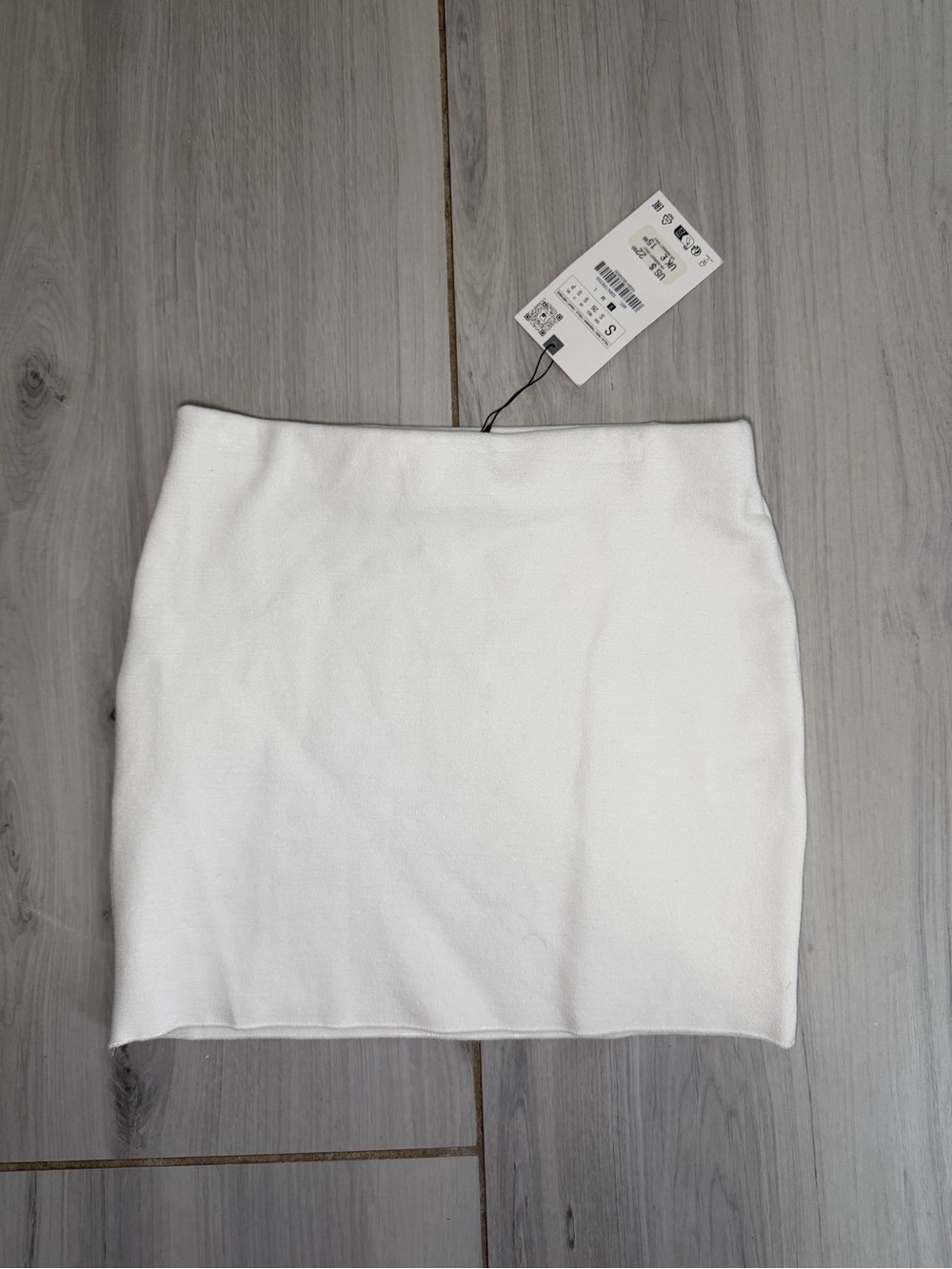 Zara White Mini Skirt